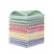 12 Packs Kitchen Dishcloths 12x12 Inches 100% Cotton Kitchen Dish Cloths for Washing Dishes Scrubbing Wash Cloths Dish Towels Sets (Mix Color)